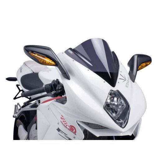Plexi štít PUIG RACING 5651F tmavá dymová