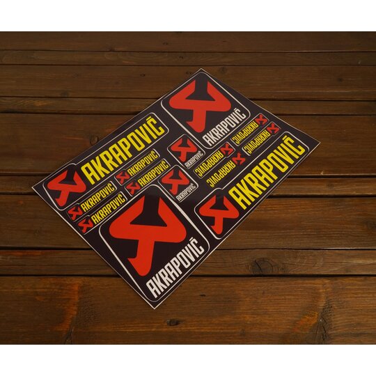 Set nálepiek a3 - akrapovic 1 - NA3AKR1 (Custom)