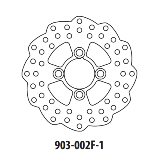 Brzdový kotúč GOLDFREN 903-002F-1 predné 180,5 mm