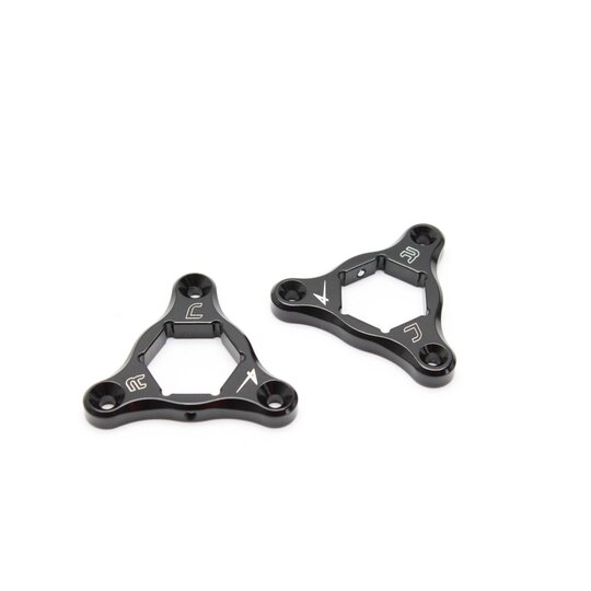 Ovládanie predpätia pružín vidlice 4RACING GF22 čierna