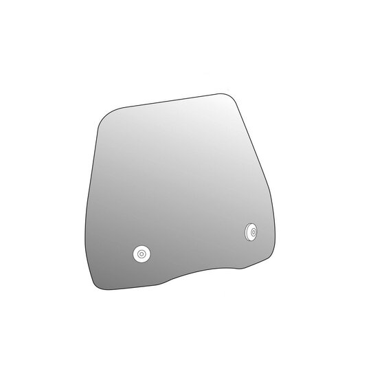 Plexi na motorku PUIG TRAFIC 4873W priehľadné univerzálne