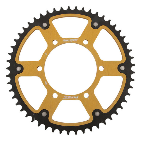 Reťazová rozeta SUPERSPROX STEALTH RST-486:53-GLD zlatá 53T, 520