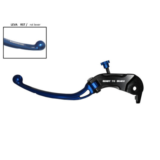 Páčky spojky ACCOSSATO aluminium, master cylinder modrá