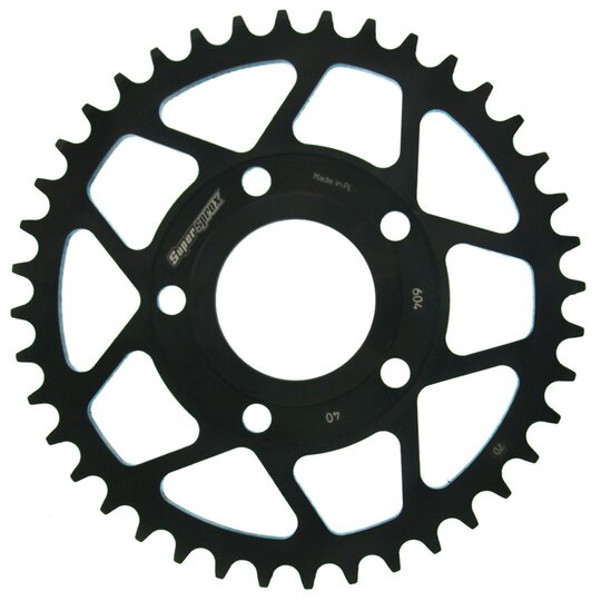 Reťazová rozeta SUPERSPROX RFE-604:40-BLK čierna 40T, 520