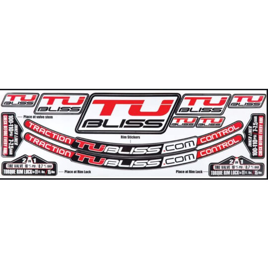 Nálepka na ráfik TUbliss Nuetech - USA SK1