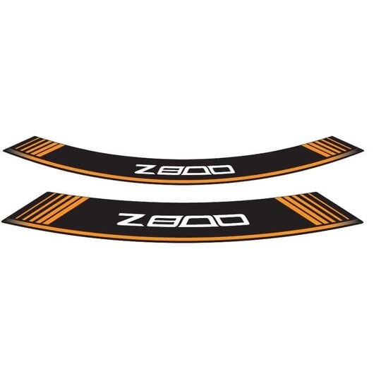 Linka na ráfik PUIG Z800 6561T oranžová linky na ráfik - sada 8ks