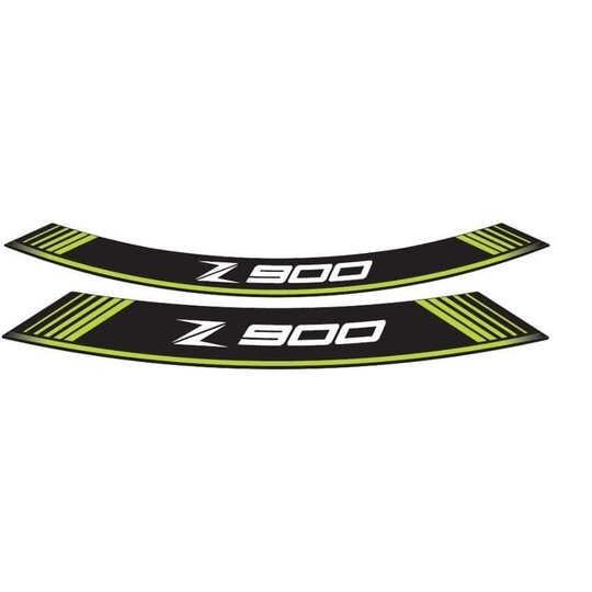 Linka na ráfik PUIG Z900 9291V zelená linky na ráfik - sada 8ks