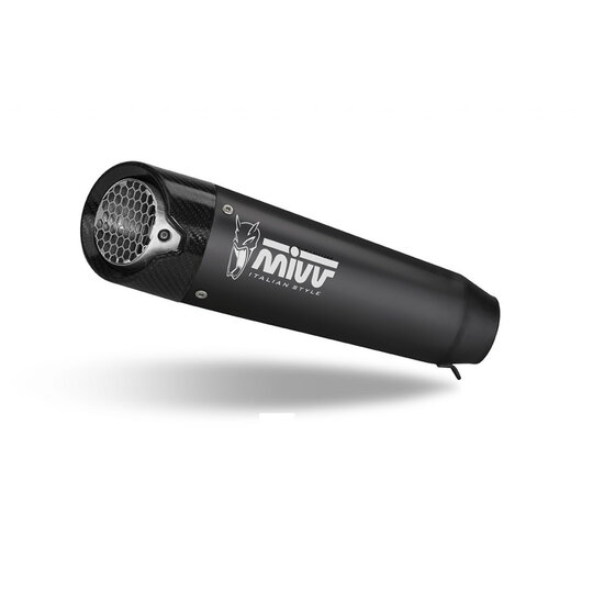 Výfuk kompletný 2x1 MIVV X-M5 S.062.SC5B čierna