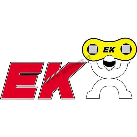 Spojka reťaze EK 520 SRO6 SKJ Oranžová/strieborná