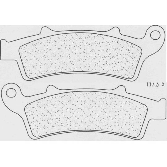 Brzdové obloženie CL BRAKES 3056 MSC