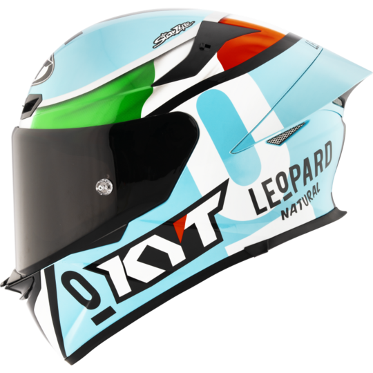 Kyt prilba tt-revo - leopard replica / tricolore - Y6TR0017-KYT TT-REVO LEOPARD REPLICA TRICOLORE (4) (Medium)