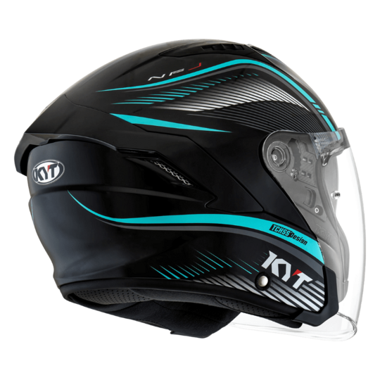 KYT NF-J - Radar Aqua Blue "XS" a "M"
