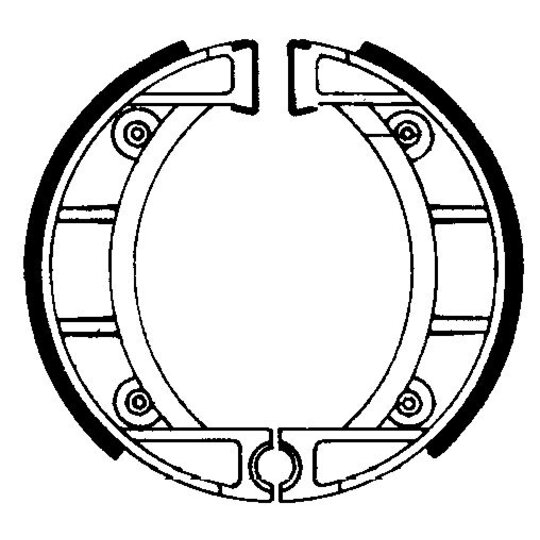 Brzdové čeľuste FERODO 225129204
