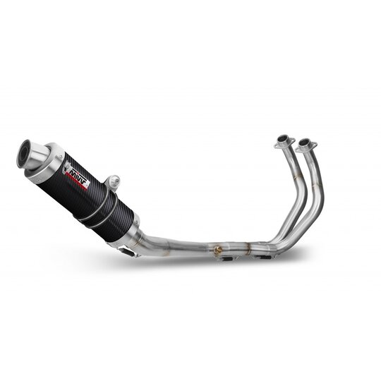 Výfuk kompletný 2x1 MIVV GP Y.045.L2S Karbón d105