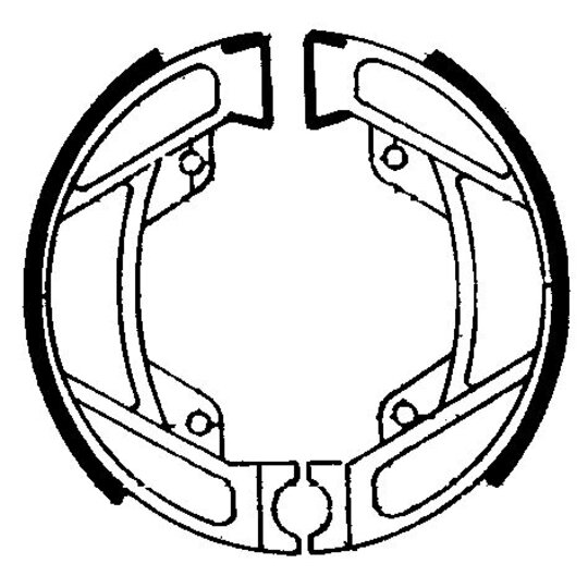 Brzdové čeľuste FERODO 225129054