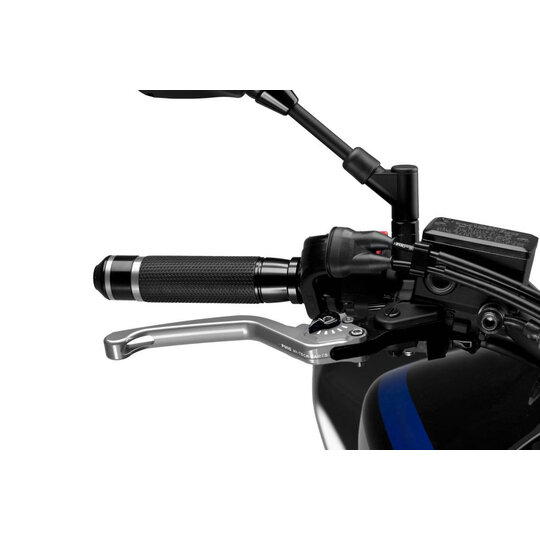 Páčka brzdy bez adaptéra PUIG 3.0 120PN dlhé strieborno / čirna