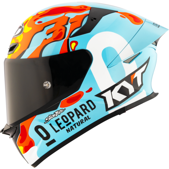 Kyt prilba tt-revo - leopard aragon - Y6TR0054-KYT TT-REVO LEOPARD REPLICA ARAGON  (6) (Medium)