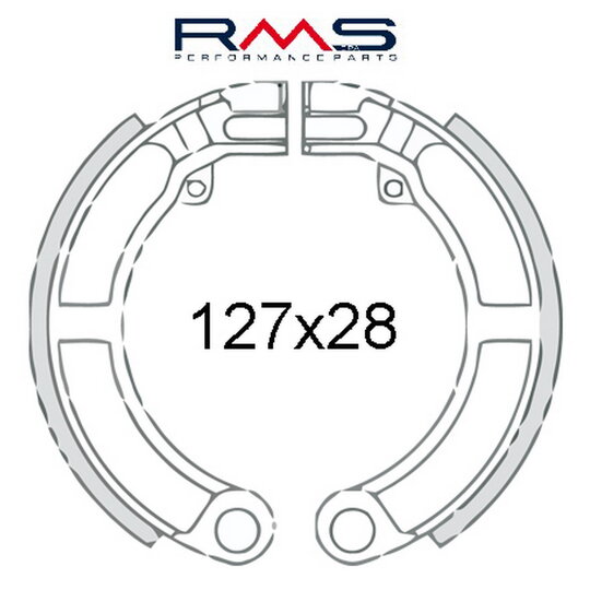 Brzdové čeľuste RMS 225120540