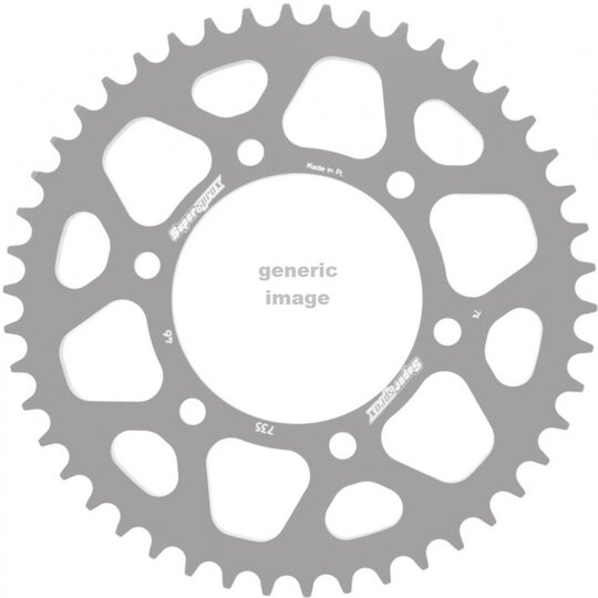 Rozeta  -hliník SUPERSPROX RAL-735:45-BLK čierna 45T, 520