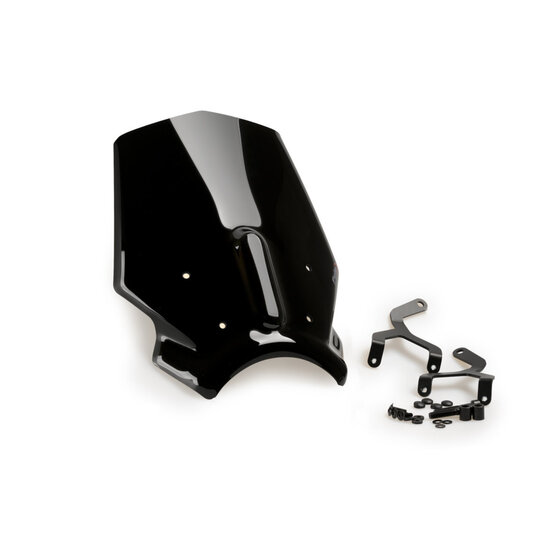 Plexi na motorku PUIG NEW. GEN SPORT 20862N čierna