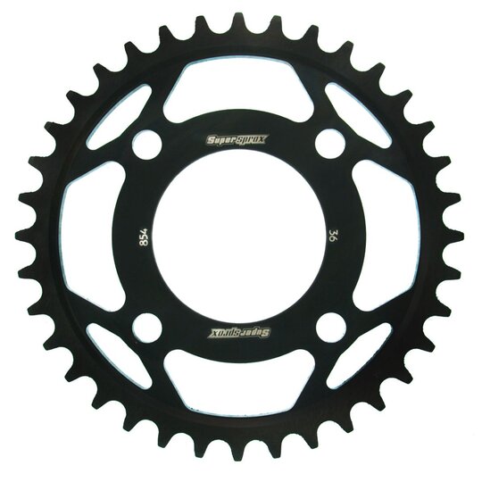 Reťazová rozeta SUPERSPROX RFE-854:36-BLK čierna 36T, 530