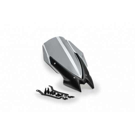 Plexi na motorku PUIG NEW. GEN TOURING 3841H dymové