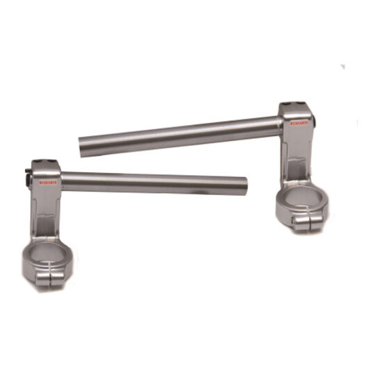Adjustable raised clip-on + 40 mm ACCOSSATO with 46 mm forks