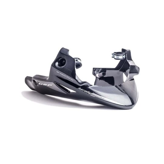 Spojler motora PUIG 1689C karbónový vzhľad vrátane samolepiek