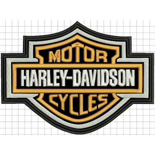 Nášivka H-D znak veľká