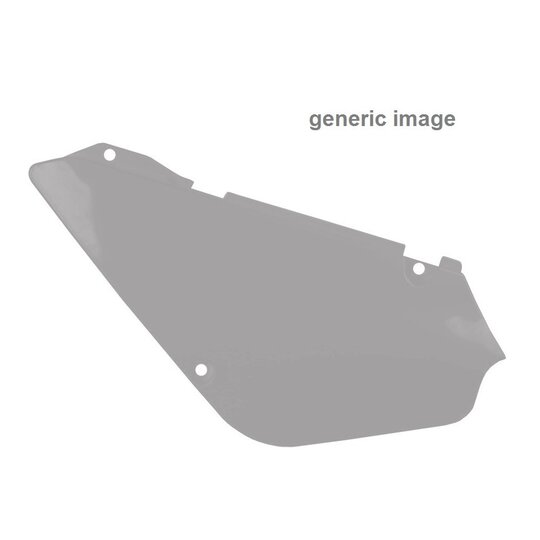 Bočné číslové tabuľky POLISPORT (pár) biela