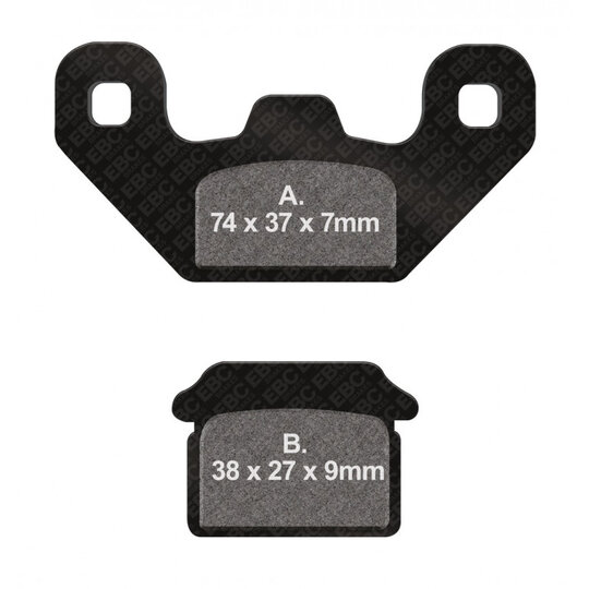 Brzdové obloženie EBC FA480