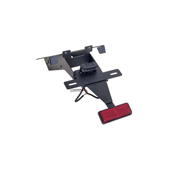 Nastaviteľný držiak ŠPZ PUIG 4733N čierna