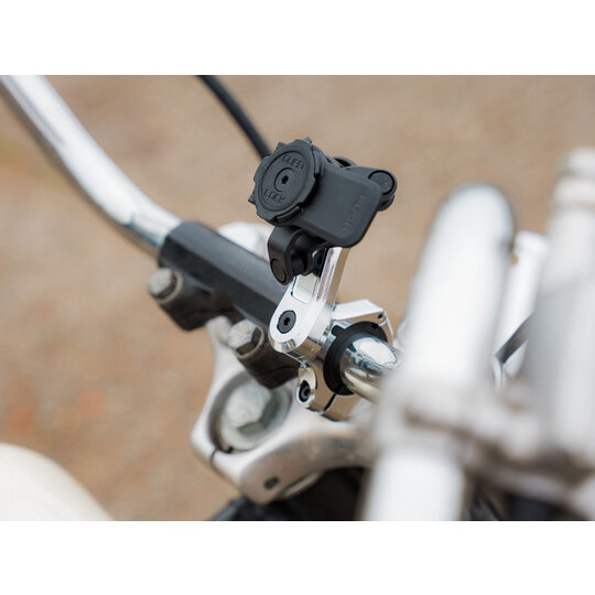 Quad lock - pro držiak na riadidlá motocykla chrómový - Handlebar Mount Pro Chrome_QLA-VDM_QLM-HBR-CHR_LOW00385