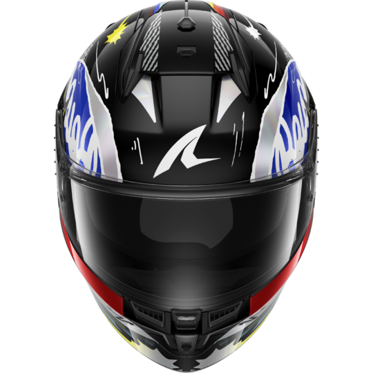 Shark prilba d-skwal 3 - streetrush / kbu - 3_D-SKWAL3_STREETRUSH_KBU_front_MAT_HE0914KBU (Large)