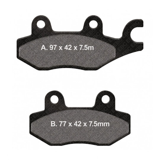 Brzdové obloženie EBC FA165R