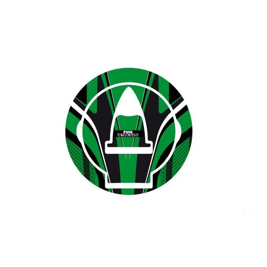 Ochranné nálepky na viečko nádrže PUIG RADIKAL 6306V zelená