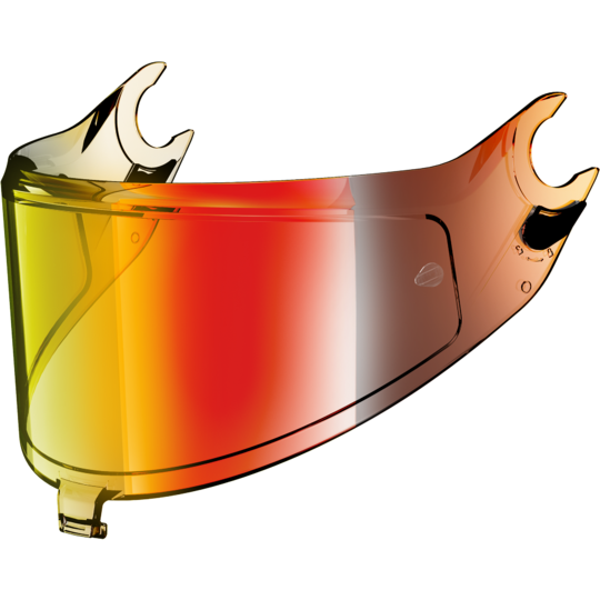 Shark plexi spartan gt pro/rs / iridium červené - RED VZ30046PREDTU