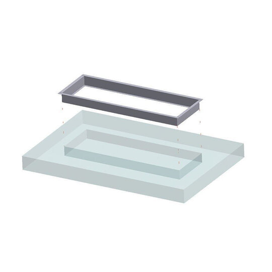 podlahový rám LV8 GOLDRAKE 800HCF MOTO FLOOR VERSION EGHCF800 pre GOLDRAKE 800HCF