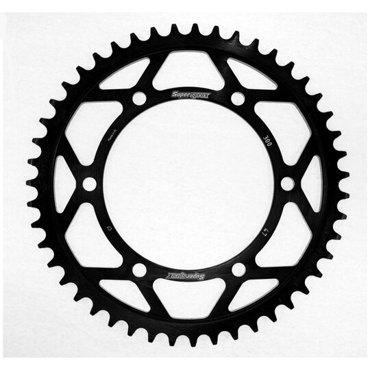 Reťazová rozeta SUPERSPROX RFE-300:47-BLK čierna 47T, 525