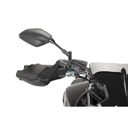 Chrániče páčiek PUIG MOTORCYCLE SPORT 9161C karbónový vzhľad