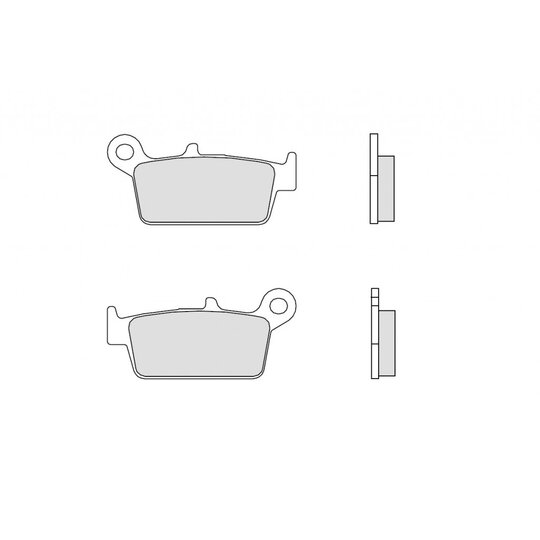 Brzdové obloženie BREMBO 07HO26SX