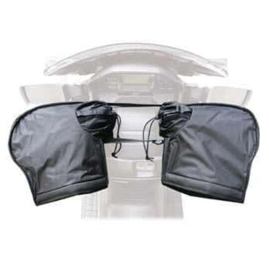 Chrániče rúk PUIG 6845N čierna univerzálny polotuhý