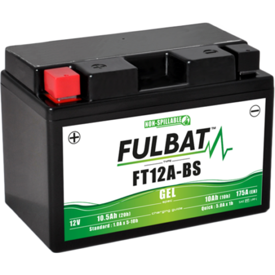 Gelový akumulátor FULBAT FT12A-BS GEL (YT12A-BS GEL)