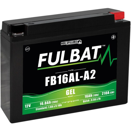 Gelový akumulátor FULBAT FB16AL-A2 GEL (YB16AL-A2 GEL)