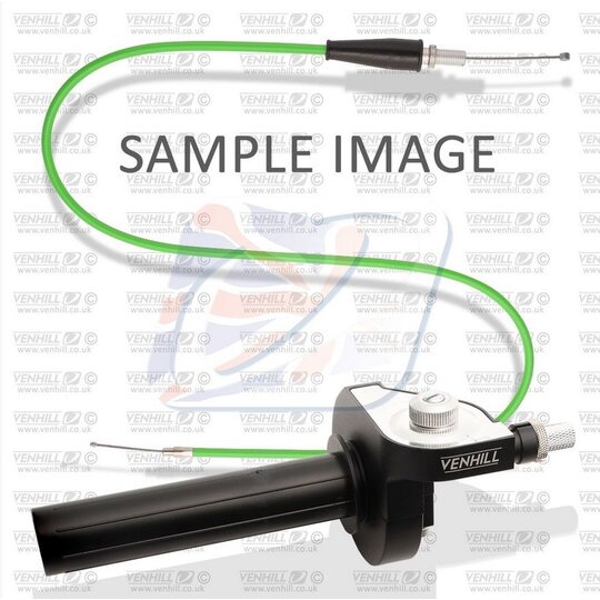 Twistgrip conversion 600A Venhill K02-4-042/9-GR s nízkym trením zelená