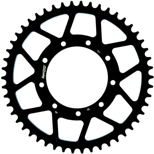 Reťazová rozeta SUPERSPROX RFE-151:50-BLK čierna 50T, 520