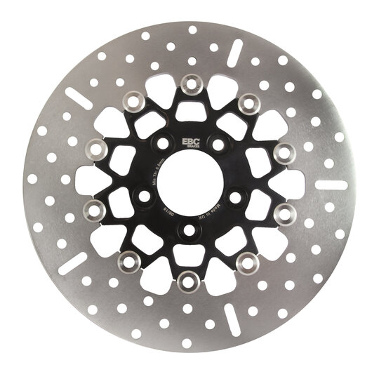 Brzdový kotúč EBC RSD019BLK Čierna chrómová