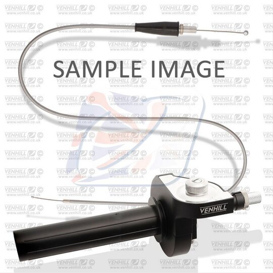 Twistgrip conversion 600A Venhill Y01-4-042-GY s nízkym trením sivá