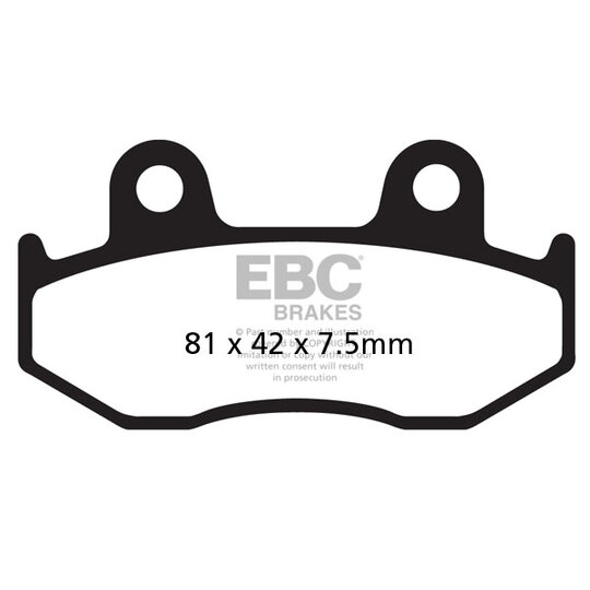 Brzdové obloženie EBC FA092R