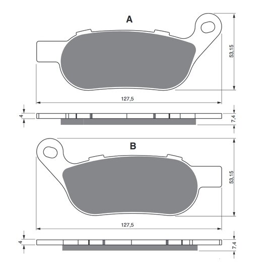 Brzdové obloženie GOLDFREN 273 AD